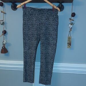 Black and White Patterned Pants